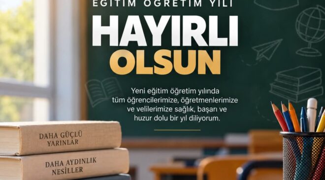 TİGAD Avrupa Başkanı Bilgin Özçifci 2026 ve 2027 Egitim ve Ögretim Yılı Kutlu Olsun.