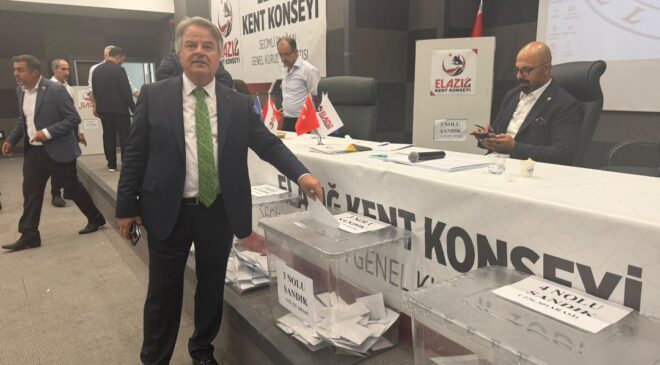 ELAZIĞ KENT KONSEYİ SEÇİMİNDE SANDIKTAN NAFİZ KOCA ÇIKTI
