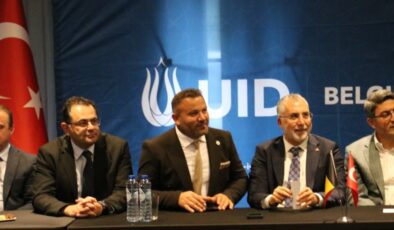 BAKAN VEDAT IŞIKHAN’DAN UID BELÇİKA TEŞKİLATINA ZİYARET