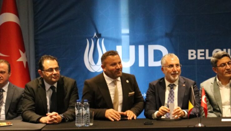 BAKAN VEDAT IŞIKHAN’DAN UID BELÇİKA TEŞKİLATINA ZİYARET