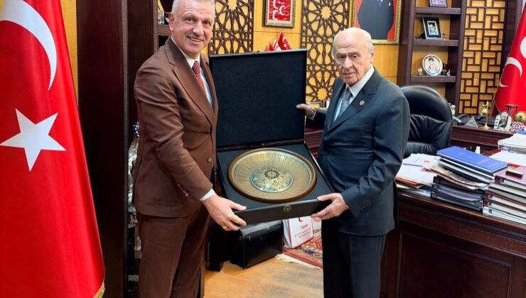 Cumhurbaşkanı Başdanışmanı Oktay Saral, MHP lideri Bahçeli&rsquo;yi ziyaret etti