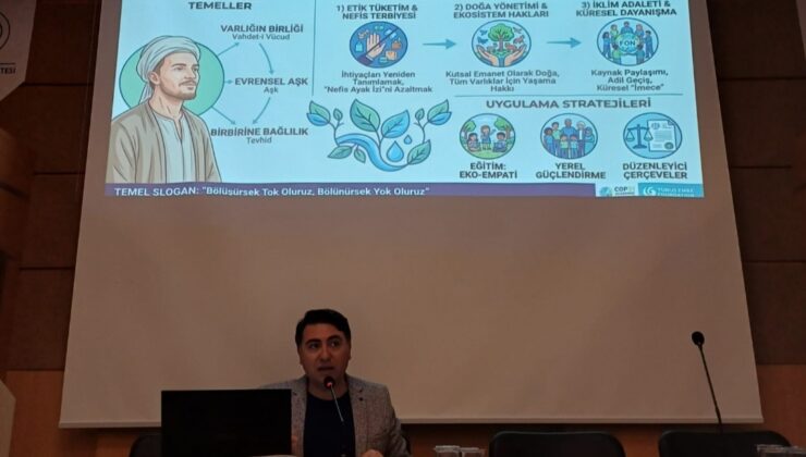 Eskişehir Anadolu Üniversitesi’nde düzenlenen ‘700 Yıllık Sürdürülebilirlik: Yunus Emre COP31’e Katılsaydı Ne Söylerdi?’ semineri, akademisyenler ve öğrencilerden yoğun ilgi gördü