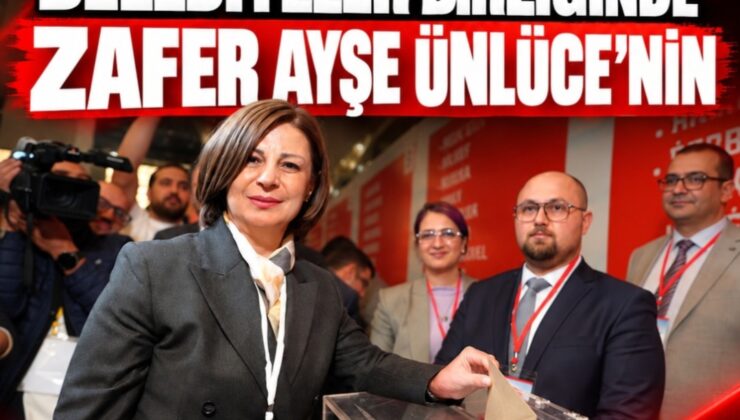 Eskişehir Büyükşehir Belediye Başkanı Ayşe Ünlüce, Türkiye Belediyeler Birliği (TBB) Başkan Vekilliği Kazandi