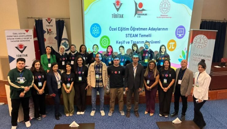 Eskişehir’de Özel Eğitim Öğretmen Adayları, özel eğitimde steam heyecanı keşfettiler, tasarladılar ve ürettiler