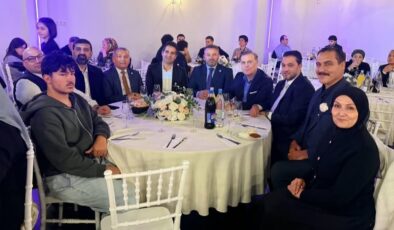UID GENEL BAŞKANI KENAN ASLAN VE BELÇİKA UID BAŞKANI YUSUF TAŞPINAR HAMARAT AİLESİNİN MUTLULUĞUNA ORTAK OLDULAR