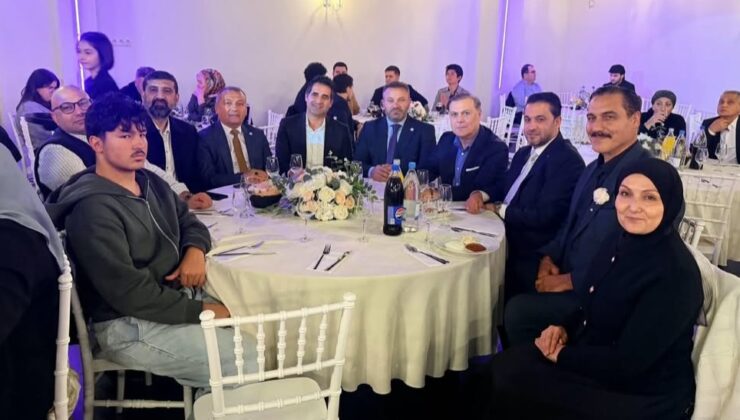 UID GENEL BAŞKANI KENAN ASLAN VE BELÇİKA UID BAŞKANI YUSUF TAŞPINAR HAMARAT AİLESİNİN MUTLULUĞUNA ORTAK OLDULAR